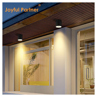 15W COB LEDダウンライト 円筒 壁マウントライト コンパクト デザイン 表面固定 屋外用