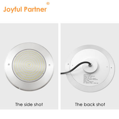 18W 316SS 水中壁掛け LEDプールライト 230MM DC12V 252pcs SMD2835 ホワイト温かい 常電圧