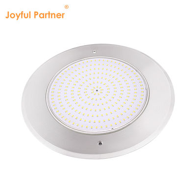 18W 316SS 水中壁掛け LEDプールライト 230MM DC12V 252pcs SMD2835 ホワイト温かい 常電圧