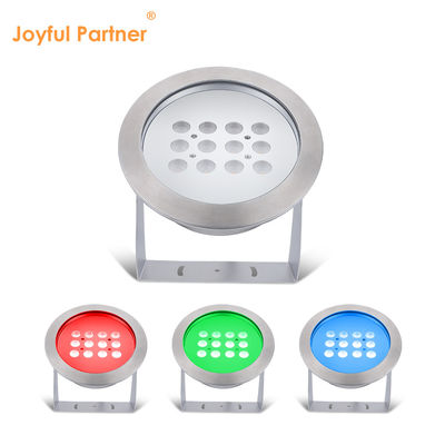 RGB 水中池灯 AC/DC 12V 24V LED 12W 防水 IP68 316 ステンレス鋼