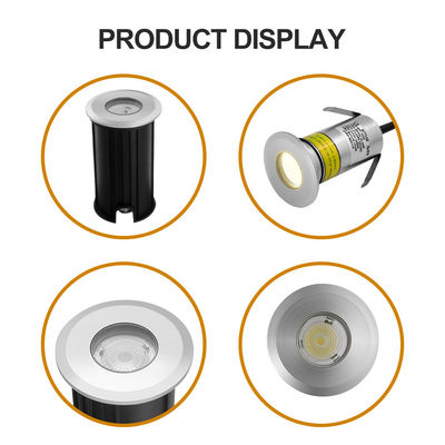 1W 2W 水中プール ライト 入り口 IP68 LED 埋蔵灯