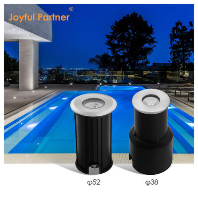 1W 2W 水中プール ライト 入り口 IP68 LED 埋蔵灯