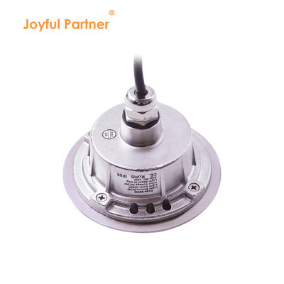 DIA 118mm IP68 304ステンレス鋼 ホットホワイト アンダーウォーター LEDライト 3W DC24v プラスチックマウントリーフ