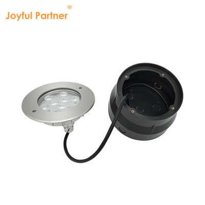 12V 24V LED 水下灯 9W 18W RGB フルカラーステンレスステール IP68 プール用ライト