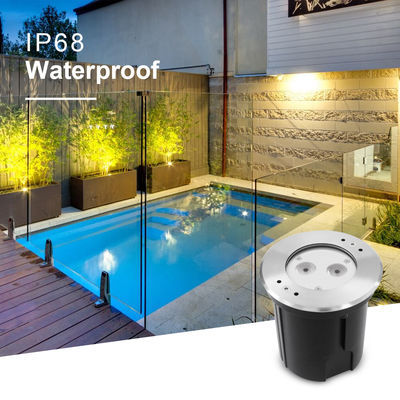 IP68 RGBW 4in1 防水噴水 ライト ステンレス鋼 316 DC 24V アシメトリックレンズ