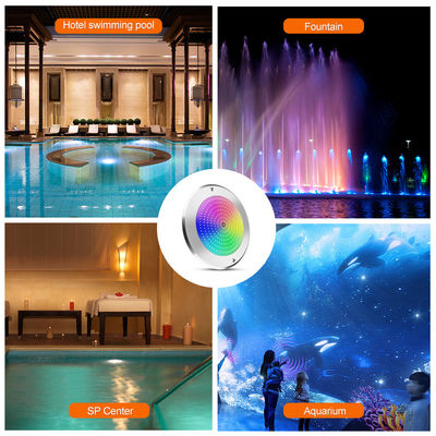 SUS316 蓋付き IP68 DC12V 3000K 水中のLEDSPA池照明