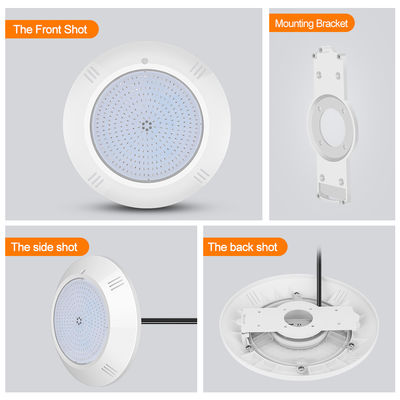 25W 水中高品質樹脂で満たされた 12V IP68 ホットホワイト 35W プール照明