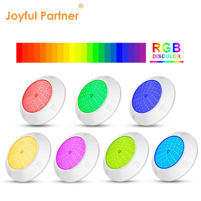 25W 水中高品質樹脂で満たされた 12V IP68 ホットホワイト 35W プール照明