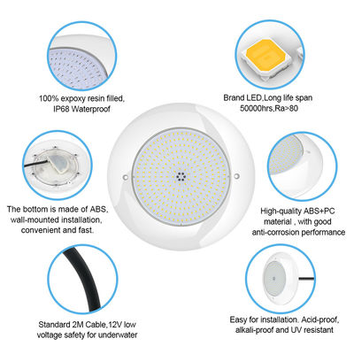 OEM/ODM メーカー 防水 15W RGB WiFi コントロール 4 ワイヤー 接続 SMD 2835 AC 12V 35W