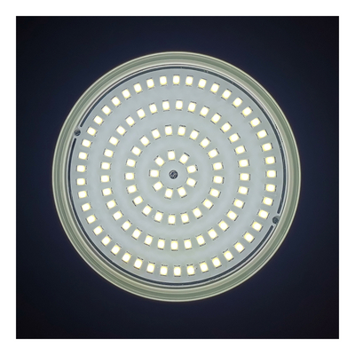 樹脂充填プールライトリフレクター 160mm DC12V 10W 完全プラスチック SMD2835 108個 RGBW 色 定電圧