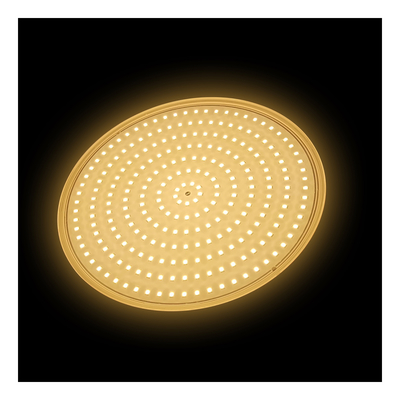 樹脂充填プールライトリフレクター 160mm DC12V 10W 完全プラスチック SMD2835 108個 RGBW 色 定電圧