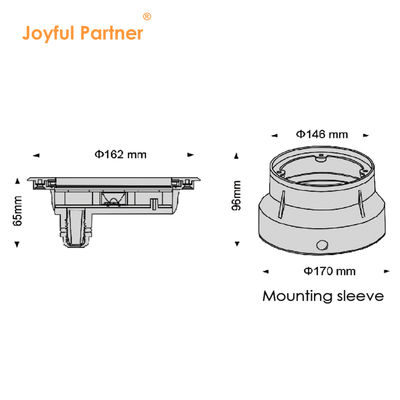 室外プールライト DC24V 12W RGB クリアグラス 316 ステンレス鋼 IP68 メンテナンスのプロジェクト