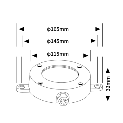 陽気なパートナー LED 噴水ライト IP68 防水 316 ステンレス鋼 DIA115*32MM プールライト