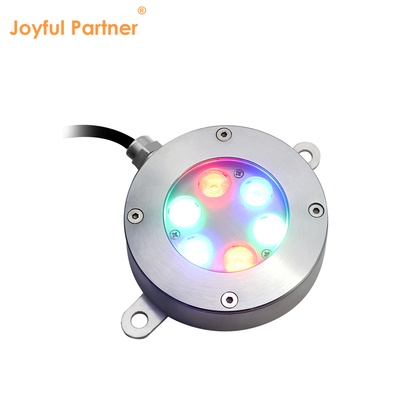 ジョイフル パートナー IP68 防水 6W/12W/18W DC12V RGB DMX 水中 LED 噴水 音楽 踊り 水