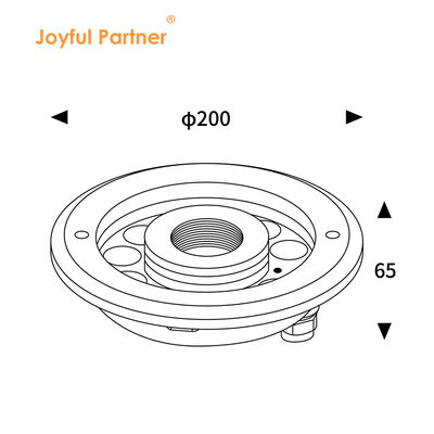 ステンレス鋼の潜水式LED噴水灯 IP68 DC24V CE認証