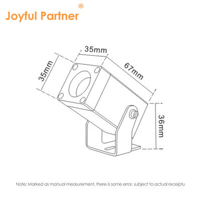 屋外建築用LED照明 狭角ビーム IP65 1W 単色 CE RoHS認証