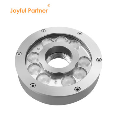 DC24V 防水 RGB LED リング 色彩のあるノズルランプ 水下光源 9W & 27W IP68 評価