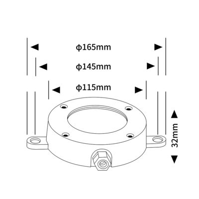 DMX512 コントロール可能なLED噴水灯 DC24V 12W 3000Kステンレスステール IP68 景観水下用