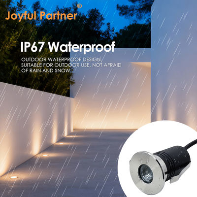 埋め込み型深型アンチグレアライト DC24V 3W 丸型 調光可能 中国製 都市歩道用