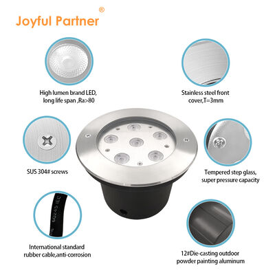 24V DC LED デッキポストライト 防水 6W LED 外壁内地照明