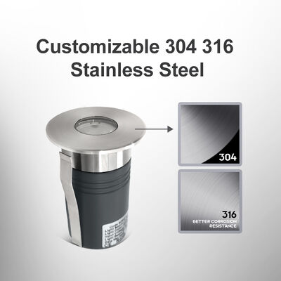 3W 3000K LED内地上昇照明 景観照明 デッキ照明