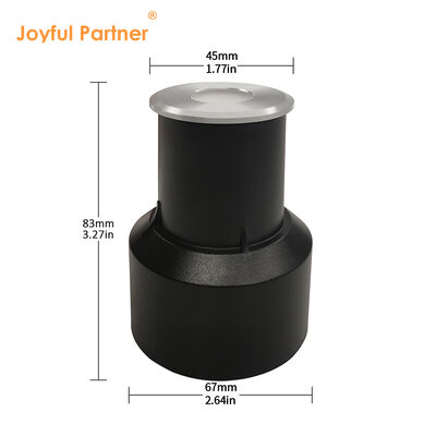 LED 地下灯 IP67 3W 長寿命 ステンレス レンズなしの冷凍ガラス DC12V 24V