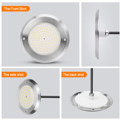 RGB制御 多色プールランプ リモコン付き プール水泳用 SS316L+ABS DC12V