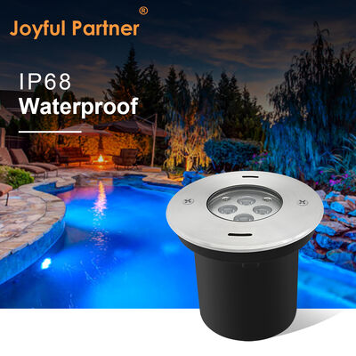 LED 潜水灯 DIA110MM 4W 8W DC24V 316 プラスチックブラックボックス付きステンレス鋼フロントカバー