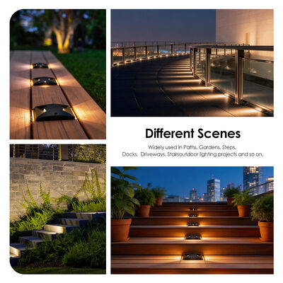 スリムサイドエミティングパスライト 1 2 サイドビュー IP67 表面マウント SMD2835 LED100*100MM 純アルミ 6063素材