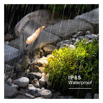 LED ガーデンスポットライト 12W 24W 36W 内蔵 DMX512 ドライバー DC24V RGB3in1 ブラック アルミランプ ボディ アルミ 樹木照明用