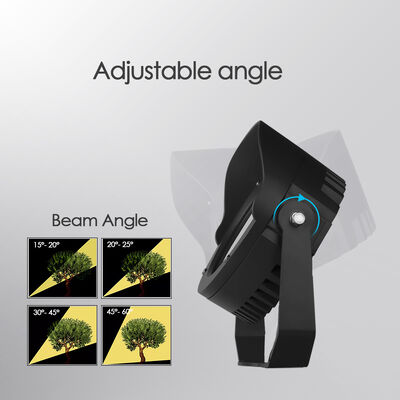 LED Garden Spot Light With Aluminum Body 36W Built-in DMX512 IP65 Rated DC24V For Outdoor Use