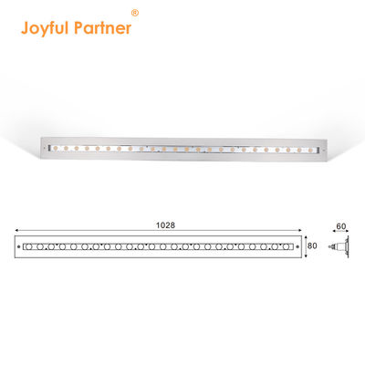 水中の線形プールランプ IP68 48W RGBステンレス鋼 316