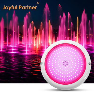 PAR56 LEDプールライト RGB AC12V IP68 樹脂で満たされたABS+PC素材 DIA152*26mm ビーム角度 120度