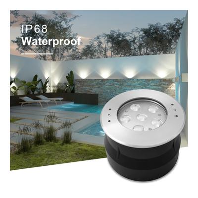 24 ウォルト 6W 12W ステンレス 鋼 316 LED 水下灯 涼しい白色 プラスチック装着袖 プール