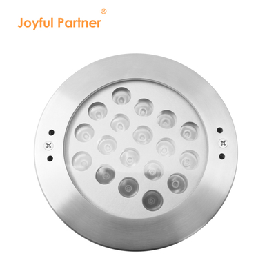 水中プールランプ照明 防水 IP68 12V ステンレス鋼 18W 36W LED 単色 CE ROHS 認証