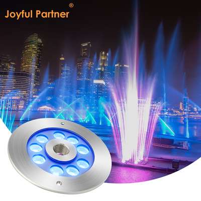 LED 噴出灯 316 ステンレス 鋼 RGB 単色 170*61MM DC12V / 24V IP68 防水
