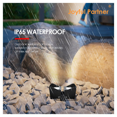 ガーデンスポットライト AC パワー 220V IP65 包装箱付き 2*3W アンチブレアフードを追加