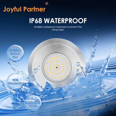 IP68水中PAR 56プールライト 6W SMD2835 寸法110*34MM 超薄型10MM