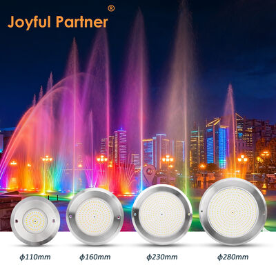 潜水プールライト PAR56 6W SMD2835 超薄 SS316L+ABS 防水 DC12V