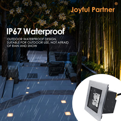 アドバンスド スクエア LED 地下灯 24V 8W 316 ステンレス鋼 2年交換保証