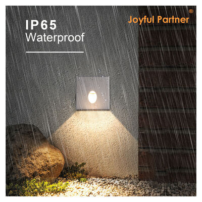 LEDステップ&ウォールインセッシッドライト 3W AC220V ホワイト・ダイ・カスト アルミウム IP65