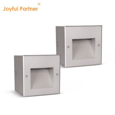 埋込型LEDウォールライト 160*160MM オスラム SMD2835 粉体塗装 AC100-240V 階段用